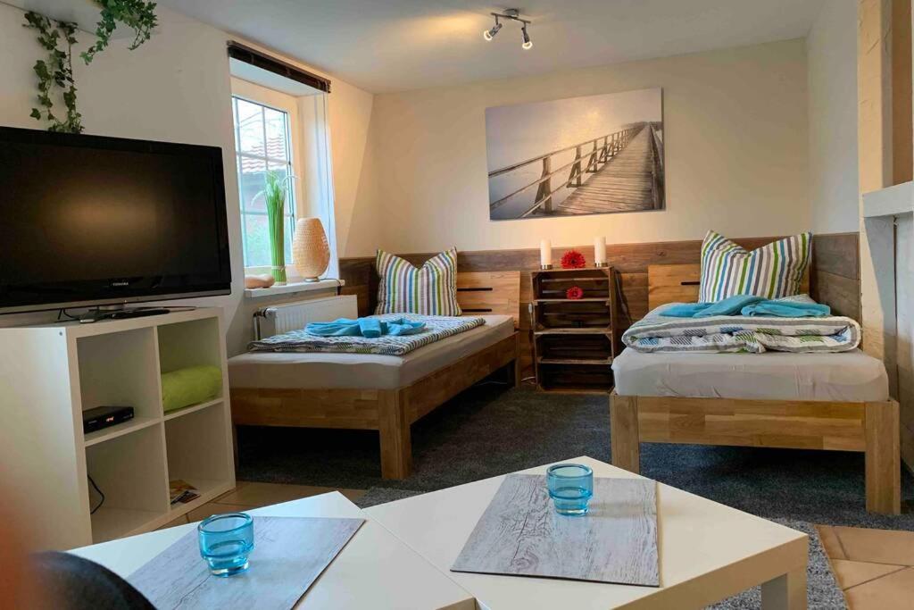Ferienwohnung Schmidt Rosengarten  ภายนอก รูปภาพ